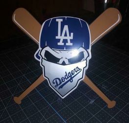 Dodgers Custom hitch cover
