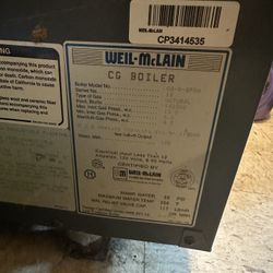 Weil-McLain Boiler System