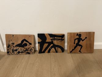 Triathlon Wall Art