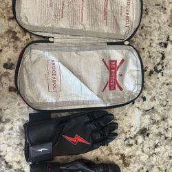 Bruce Bolt Batting Gloves - Size Small