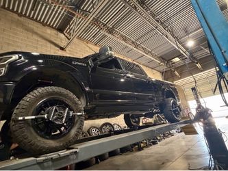 Alignments for stock level Lifted trucks Jeep & SUV   (Same-Day Alignments)