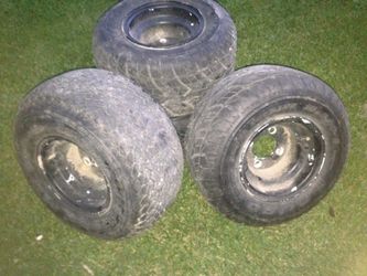 Golf cart tires