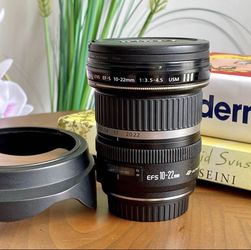 Canon EF-S 10-22mm f/3.5-4.5 USM SLR Lens for EOS Digital SLRs 10-22 !!