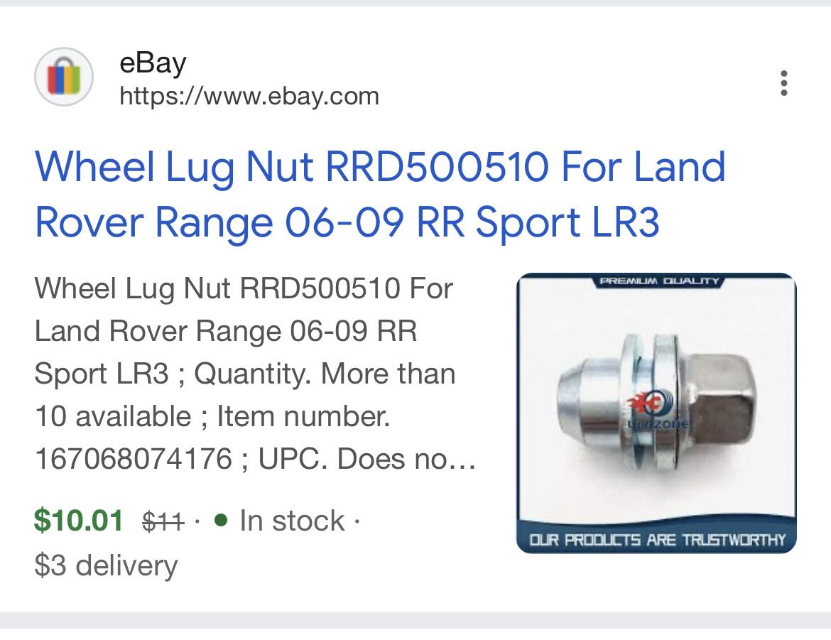 Wheel Lug Nuts
