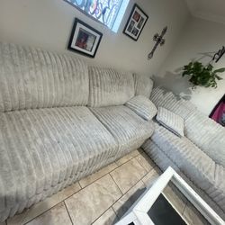 3 piece grey sectional