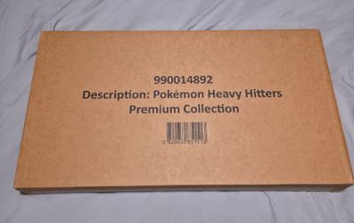 Pokemon TCG Lucario V & Tyranitar V Heavy Hitters Premium Collection Box Sealed trading cards