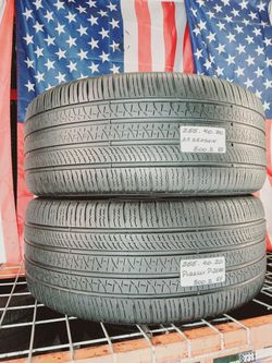 ⭐️ USED TIRES 255/40ZR20 PIRELLI PZERO ALL SEASON MAX PERFORMANCE SPORT CARS/SEDAN 255 40 20