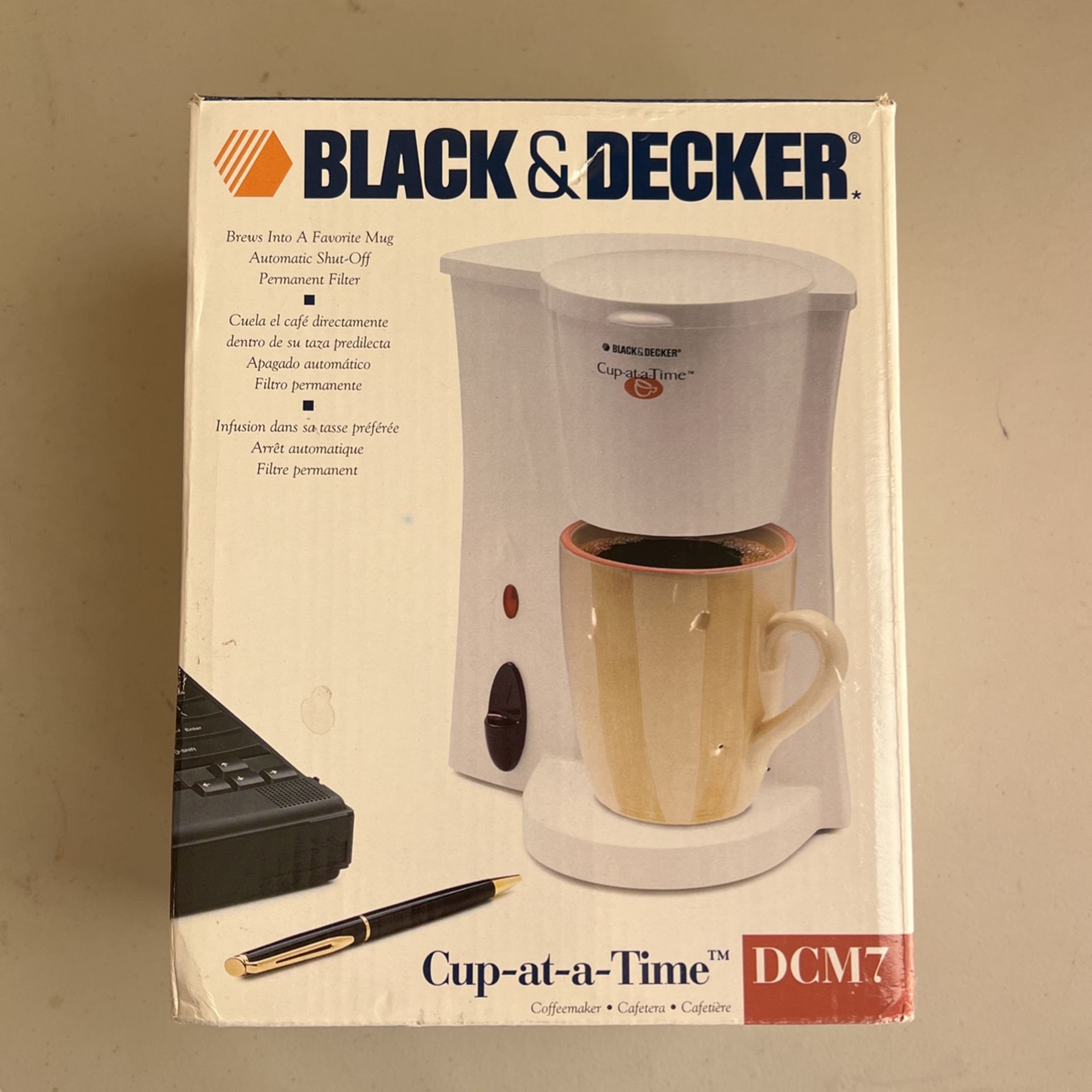 Black And Decker, One Cup At A Time Coffee Maker, Brand New Inbox