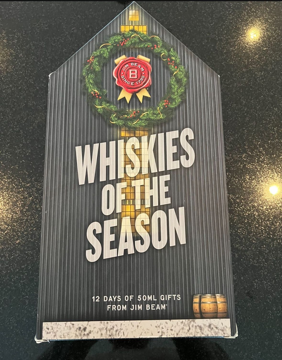 Jim Bean Holiday Whiskey Advent Calendar Gift Set