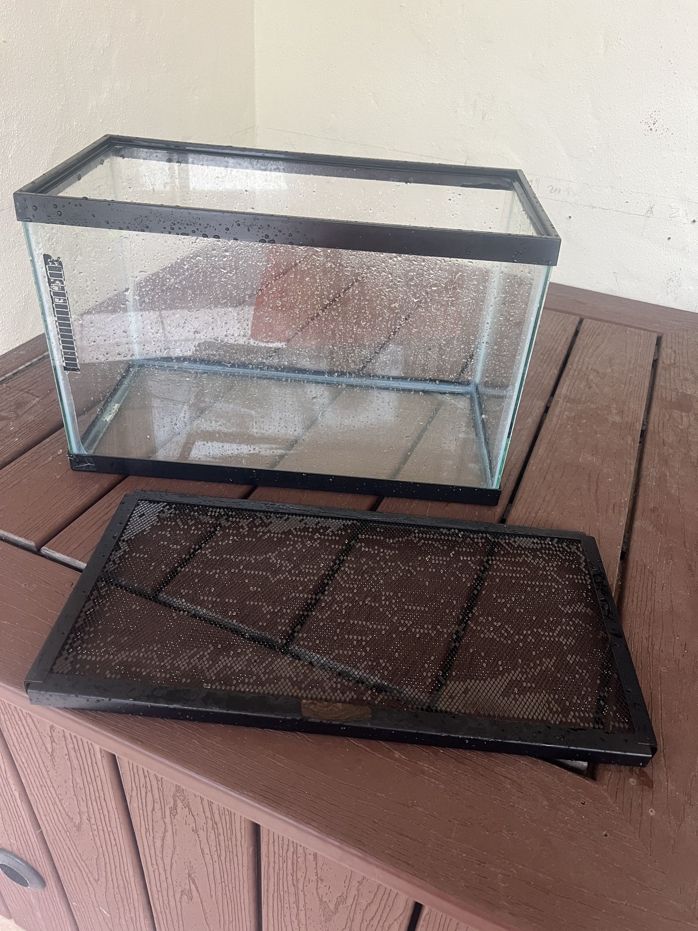 10 Gallon Aquarium With Lid