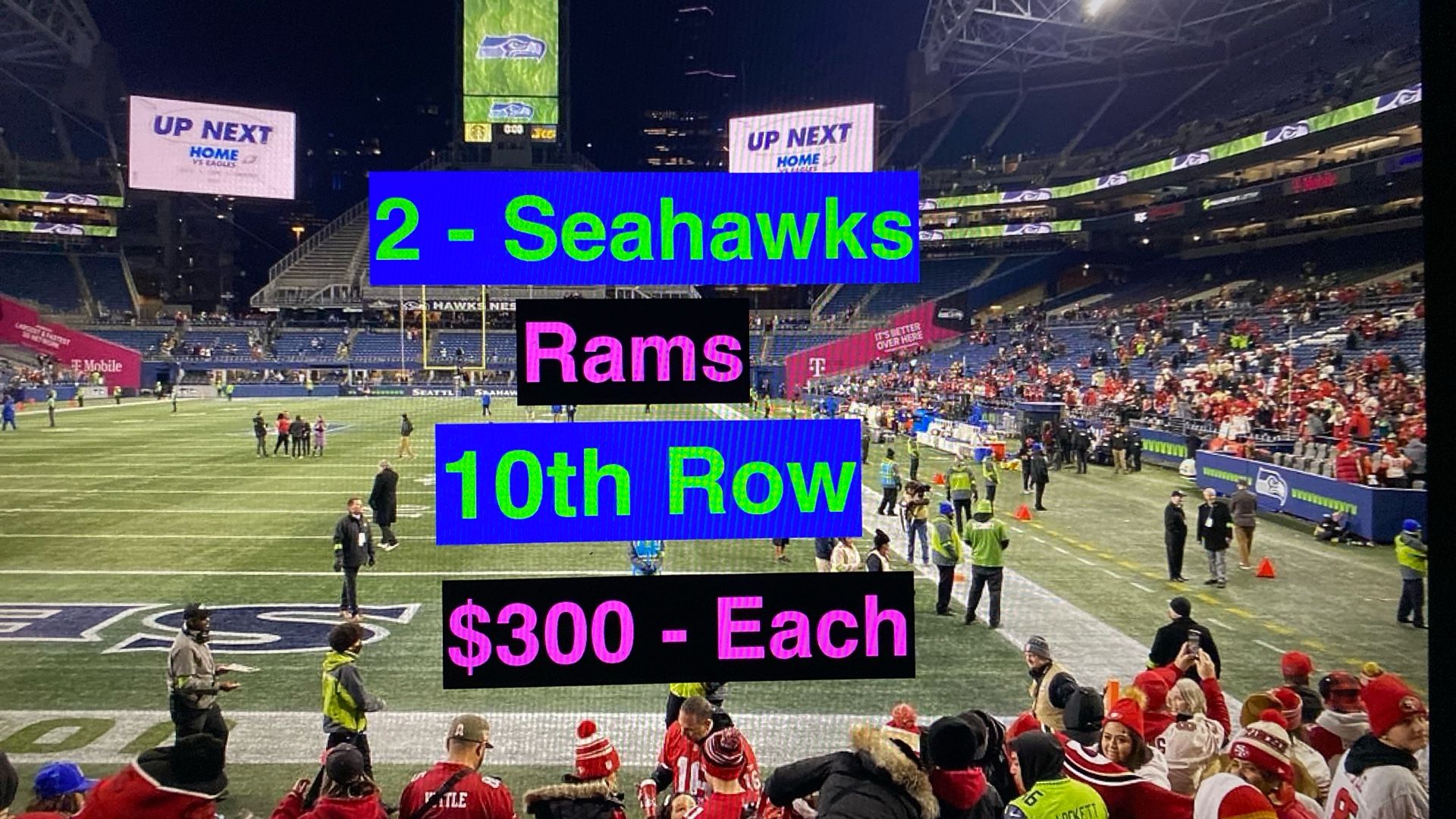 Seahawks Rams Tickets 