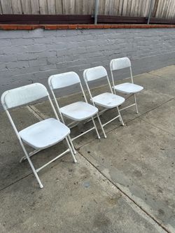 4 folding chairs, picnic chair, chairs