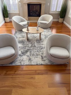 4 piece lounge chair set