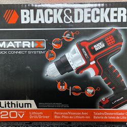 BLACK & DECKER DRILL 