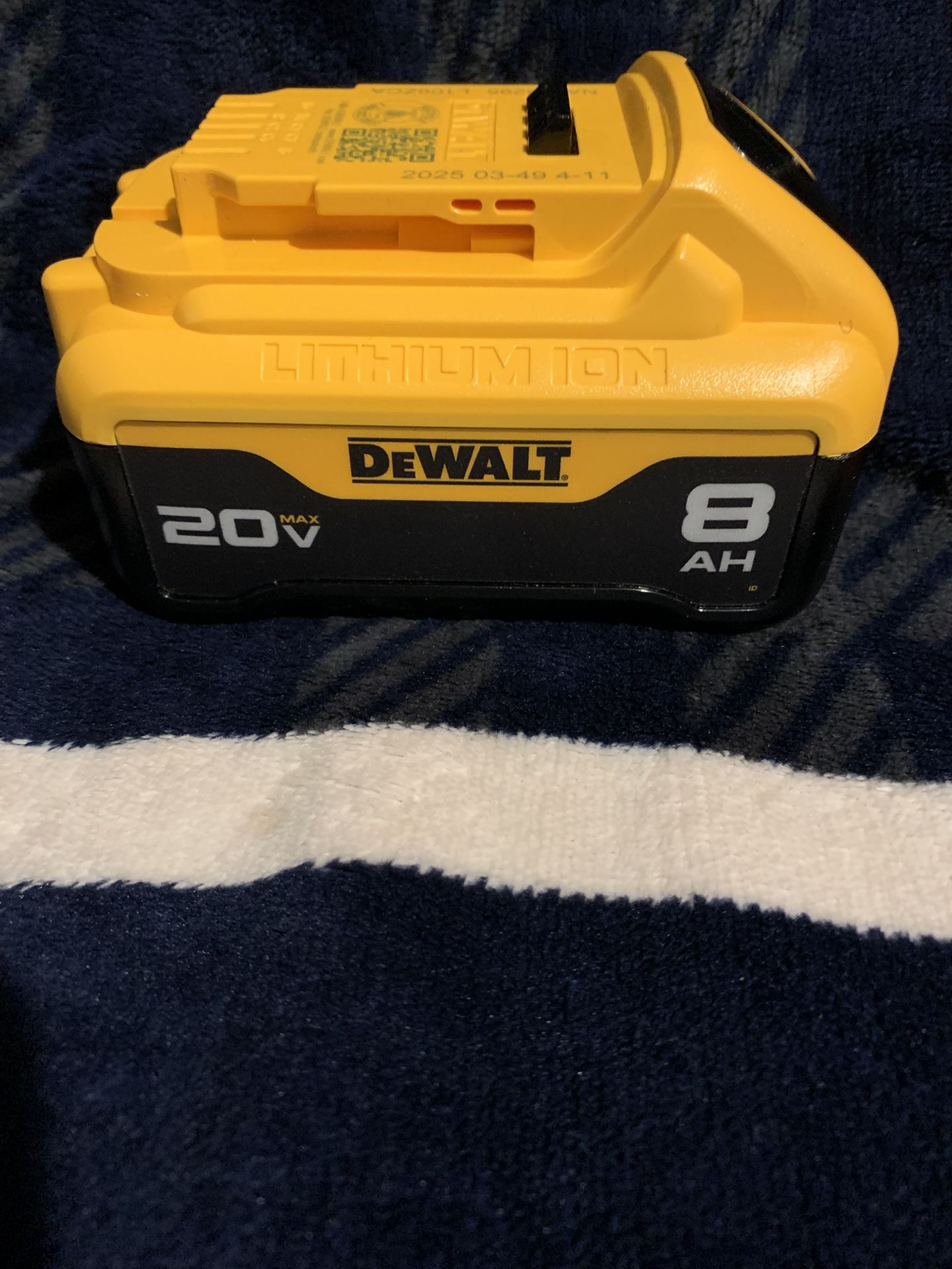 Dewalt 20 Volt Max 8 Ah