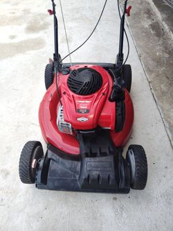 Troy Bilt self propelled FWD mower