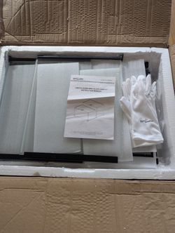 REPTI ZOO Full Glass 15 Gallon Reptile Tank, Medium Reptile Terrarium for Gecko Hermit Crab Hognose Snake etc, Top Screen Ventilation & Feeding 