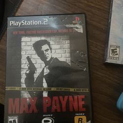 Max Payne And Kingdom Hearts (I Also Have Madden And Wwe For Ps2)