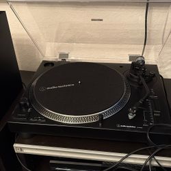 Record Player and surround Speakers