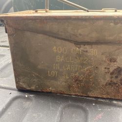 Military Ammo Box