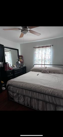 Bed And Dresser