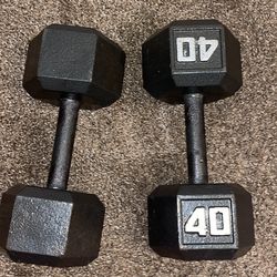 40lb Dumbbells