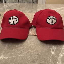 Thing 1 & Thing 2 Hats