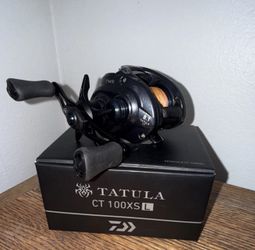 Daiwa Tatula CT 100XSL Left-Hand Baitcast Reel 100 8.1:1 Black Box
