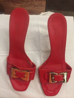 Gucci Red shoes 8.5B
