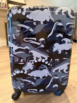 Dino Camo Luggage