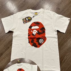 BAPE Red Camo Tee