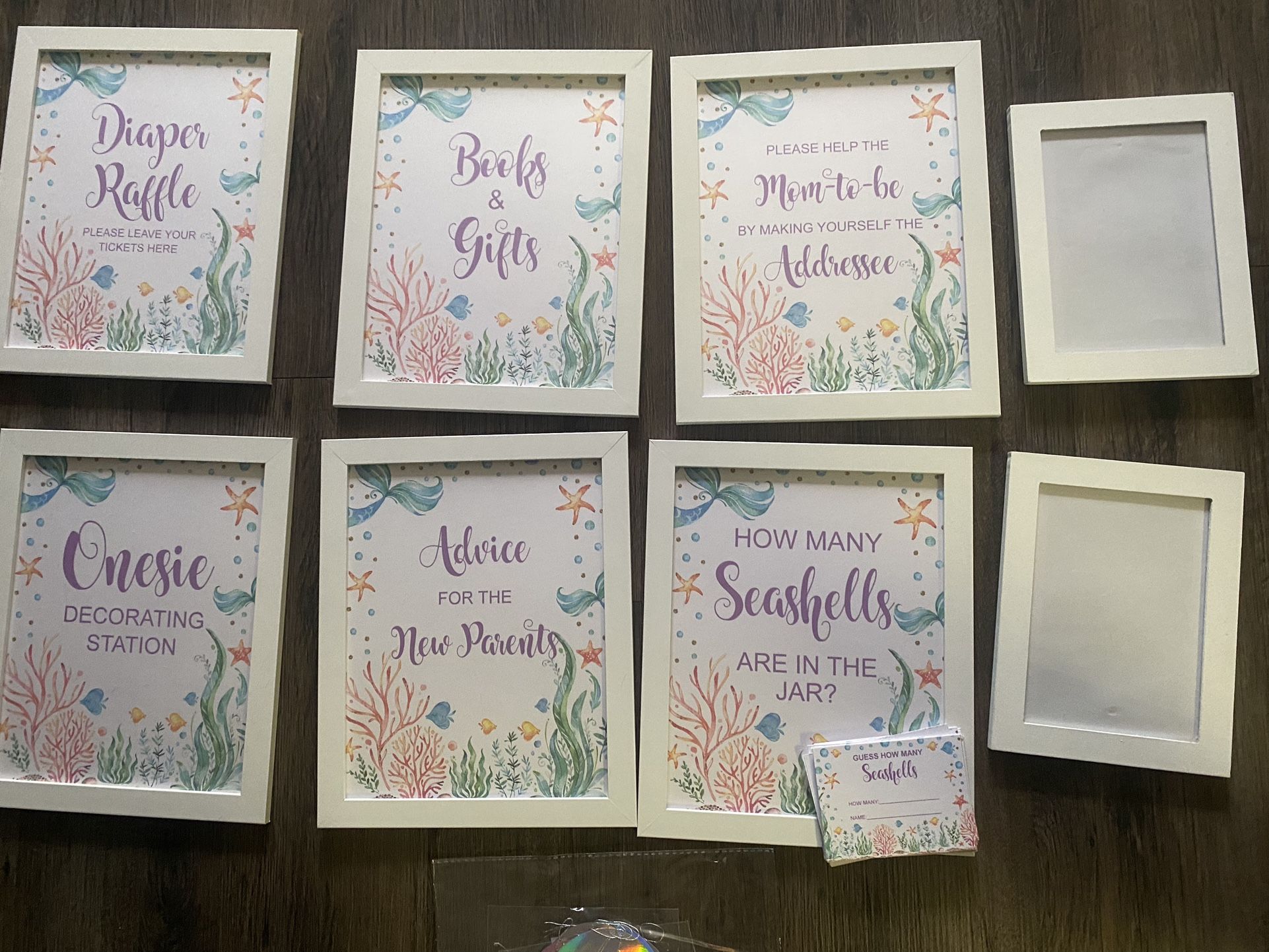 Mermaid Baby Shower Decor For Sale