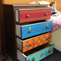 Kids Sized Chest Of Drawers For Sale