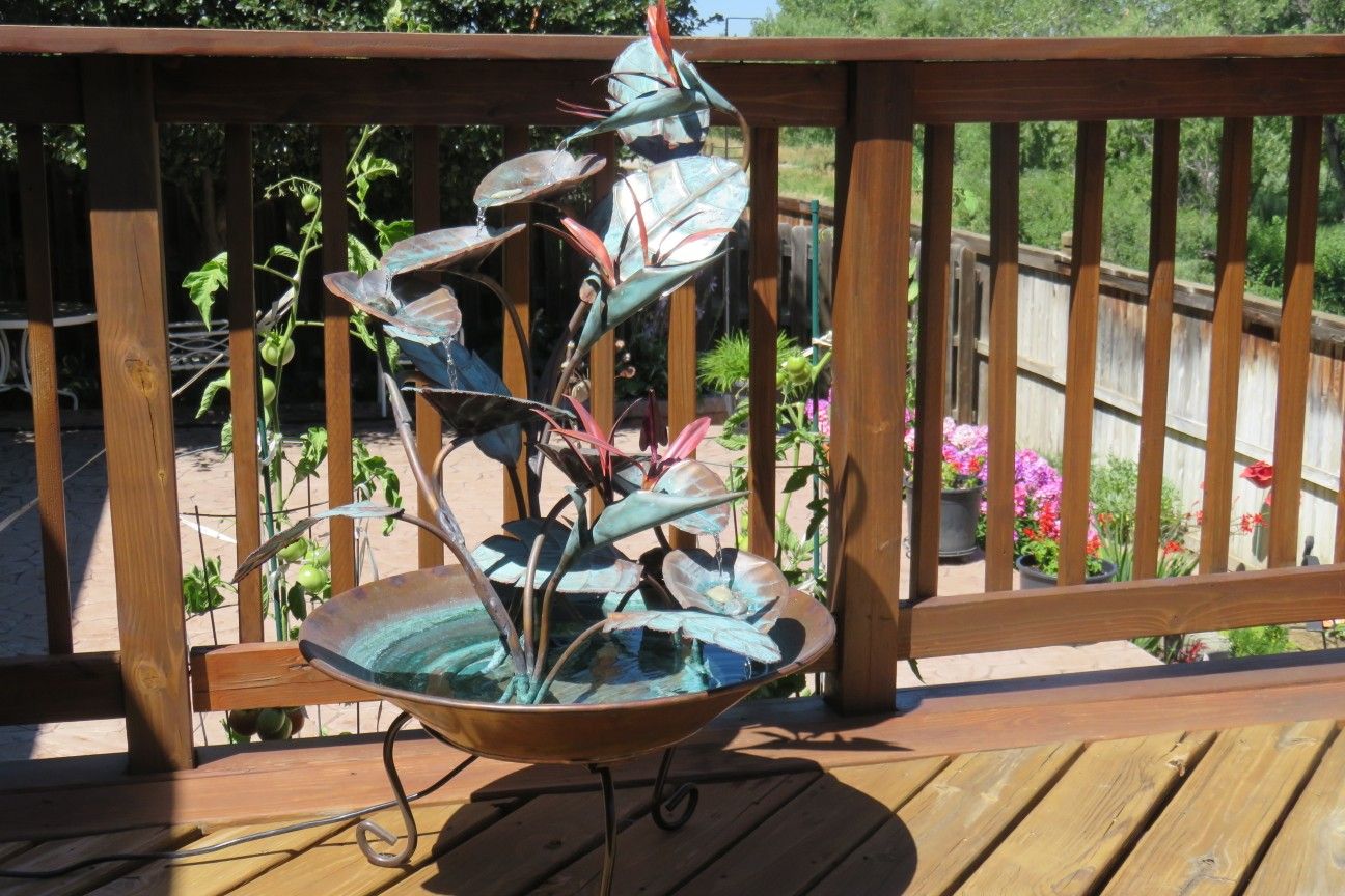 Solid Copper Indoor / Outdoor Water Fountain 