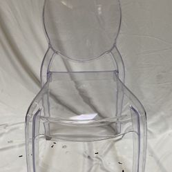 Clear Oval Chair