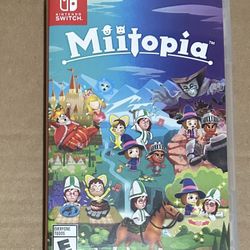 Miitopia for the Nintendo Switch