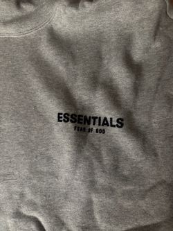 Fear of God Essentials Grey Crewneck Sweatshirt