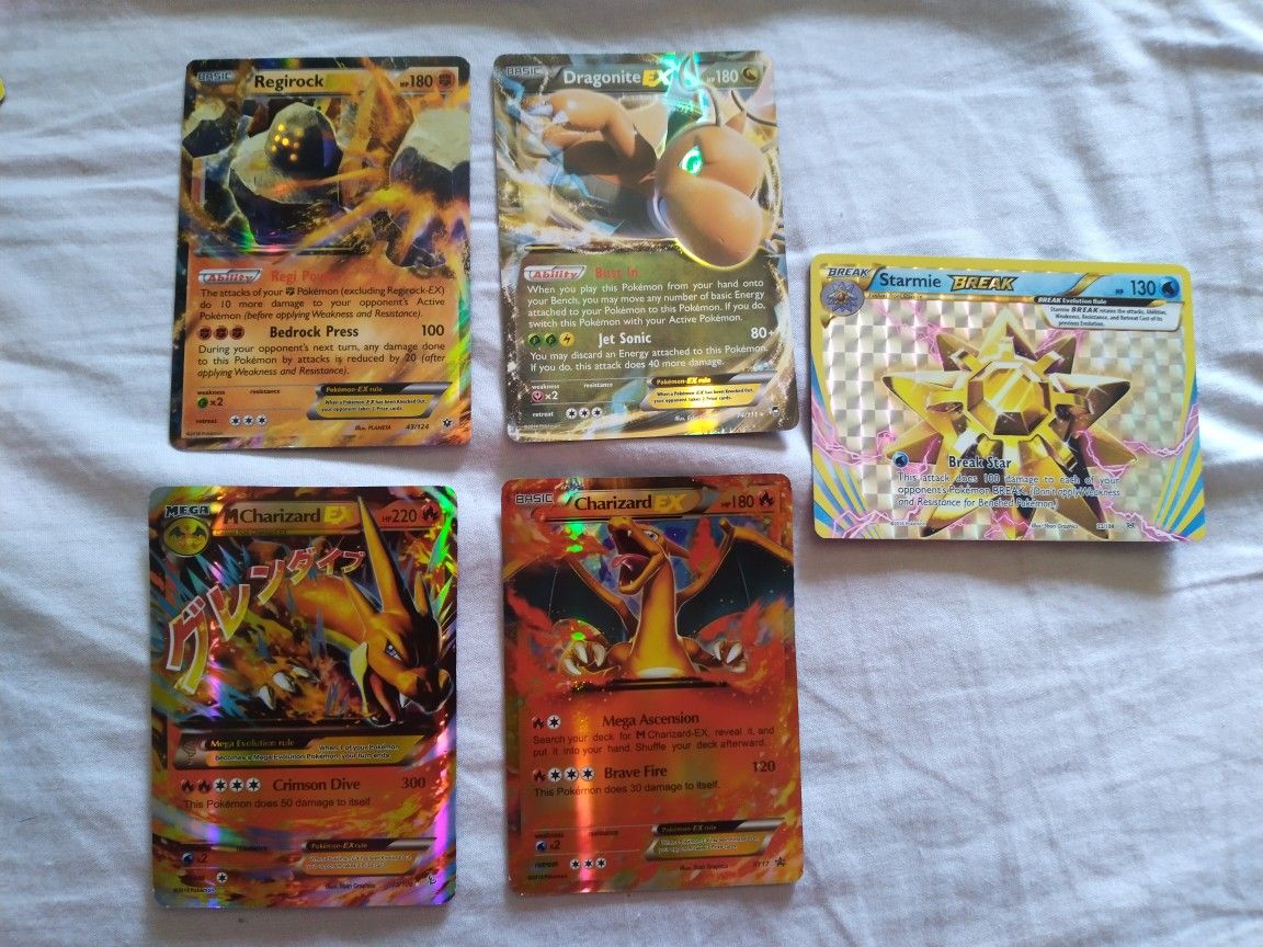 Holo Pokemon Cards. Read Description 