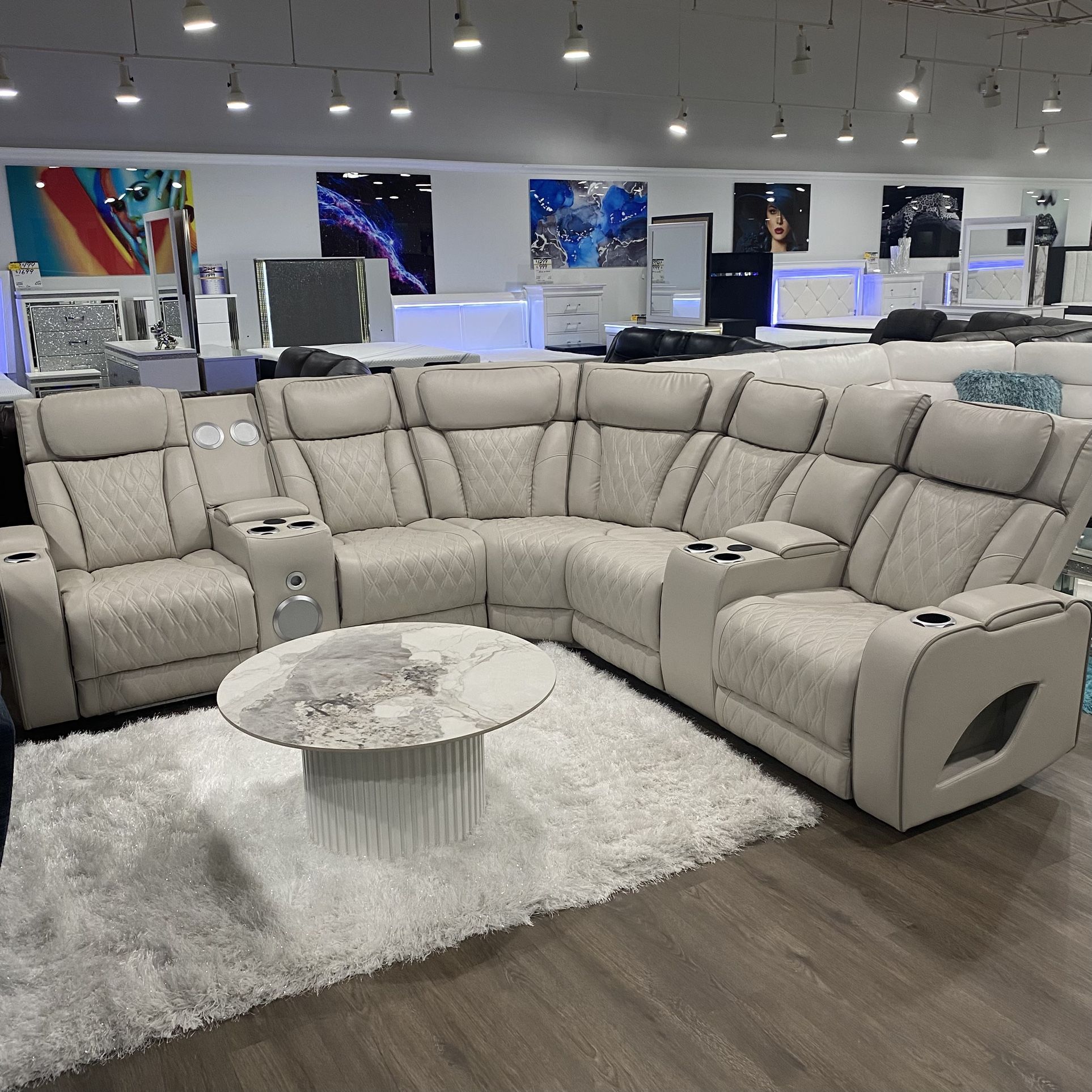 Beautiful Reclining Sectionals starting at $1299 💥💥WOW!! 🌟WE GUARANTEE THE LOWEST PRICE!