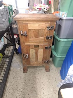 RARE  Antique Refrigerator 
