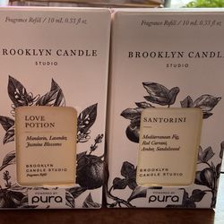 Brooklyn Candle set of two refills