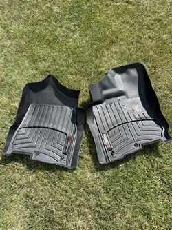 Weather Tech Floor Mats From A 2021 Nissan Titan.