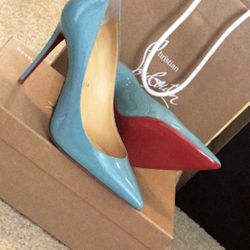 Louboutins Something blue Size 6.5-7