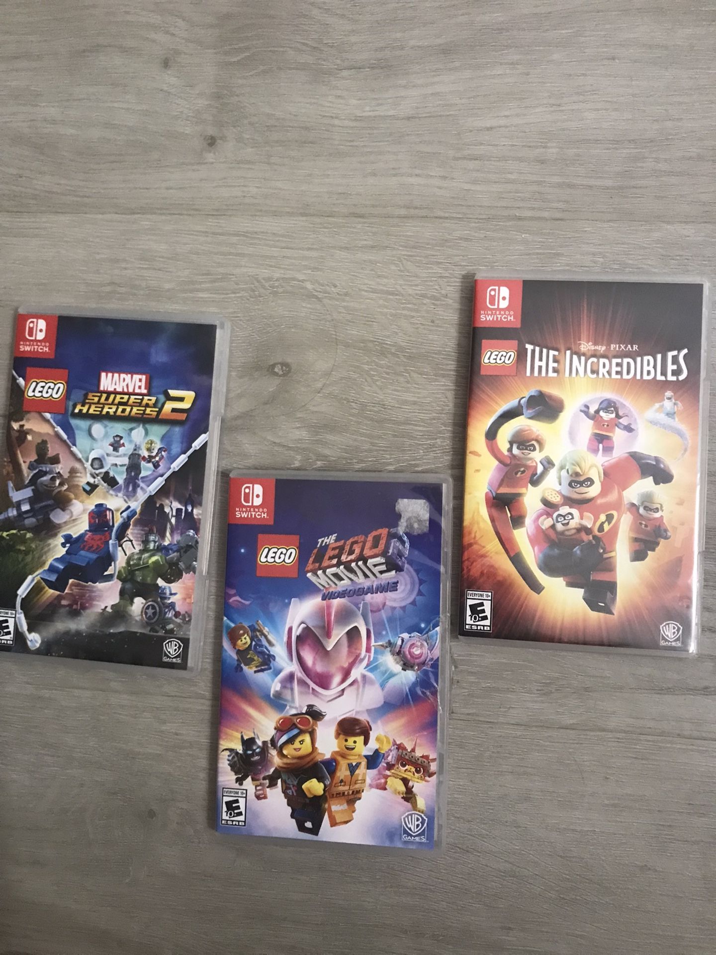 3 Nintendo Switch Games