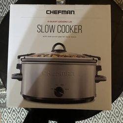 Chefman 6Qt. Crockpot Slow Cooker 