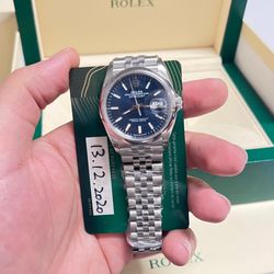 Rolex Day just Blue Dial 36mm Jubilee 2020 