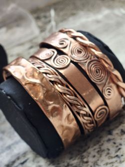 COPPER BRACELETS (mens/womens/kids)