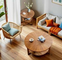 Set of 2- coffee table  + and table