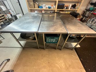 24x60 Prep Tables