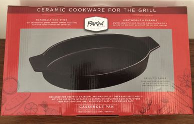 Ceramic Cookware for the Grill - Casserole Pan